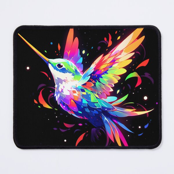 Item preview, Hummingbird in Neon Colors designed and sold by MaryLucyArts.