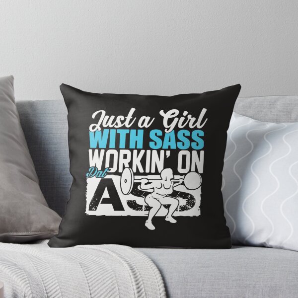 Item preview, Best Seller Just Girl With Sass Working On Dat Ass designed and sold by LaceyBeaudry.