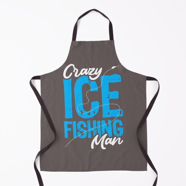 Item preview, Fishing Mens Crazy Ice Fishing Man Fisher Hobby Fisher Ice Fishing Fisher designed and sold by KoushtubhKalla.