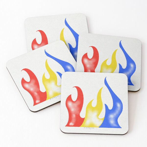 Item preview, Complimentary Colors In Flames designed and sold by Taylor Norberg.