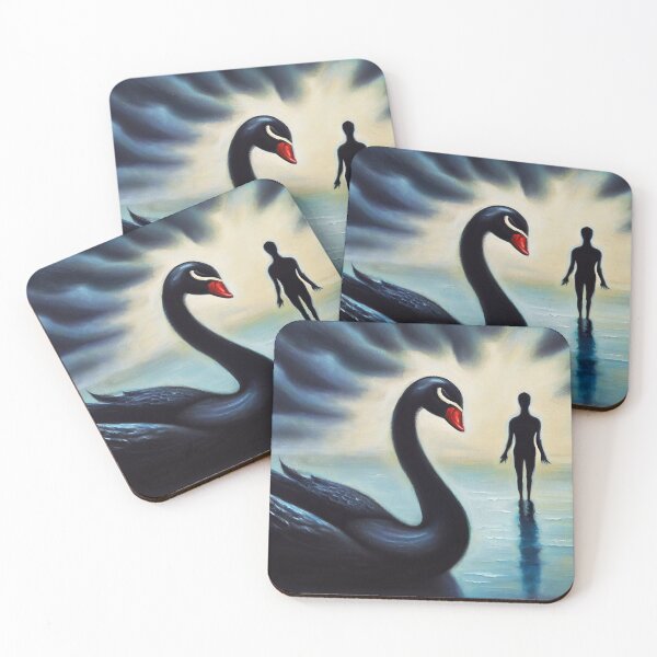 Item preview, Spirit Animal Black Swan 2 designed and sold by CrankyOldDude.