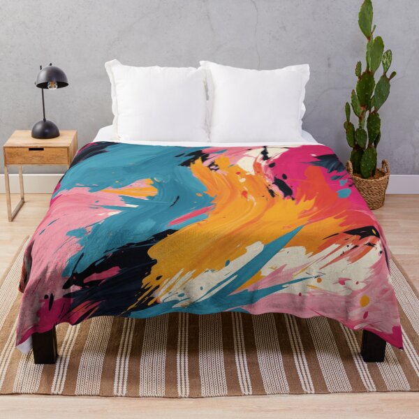 Item preview,  "Explosion of Creativity: Immerse Yourself in a Universe of Abstract Brushstrokes that Capture the Essence of Art" designed and sold by SBD-Shop.