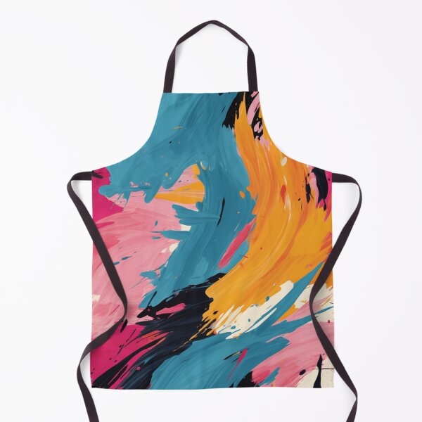 Item preview, "Explosion of Creativity: Immerse Yourself in a Universe of Abstract Brushstrokes that Capture the Essence of Art" designed and sold by SBD-Shop.