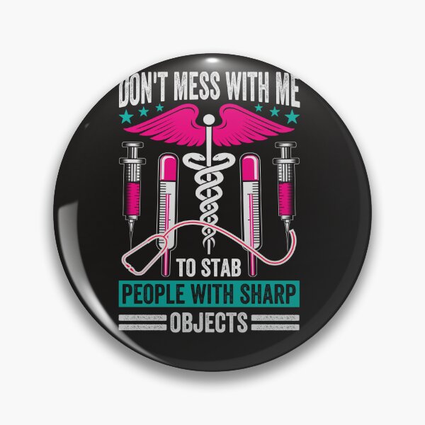 Item preview, DON\T MESS WITH NURSES T-SHIRT designed and sold by Rebekkahsdesign.