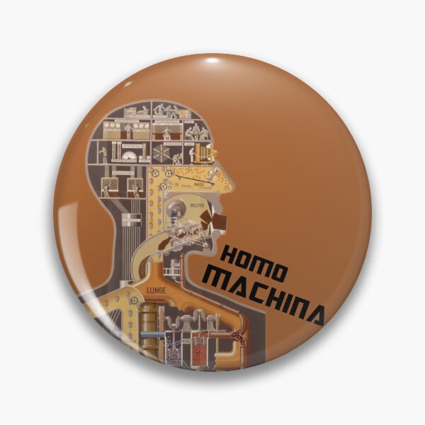 Item preview, Homo machina. Human as a machine designed and sold by scientiafemina.