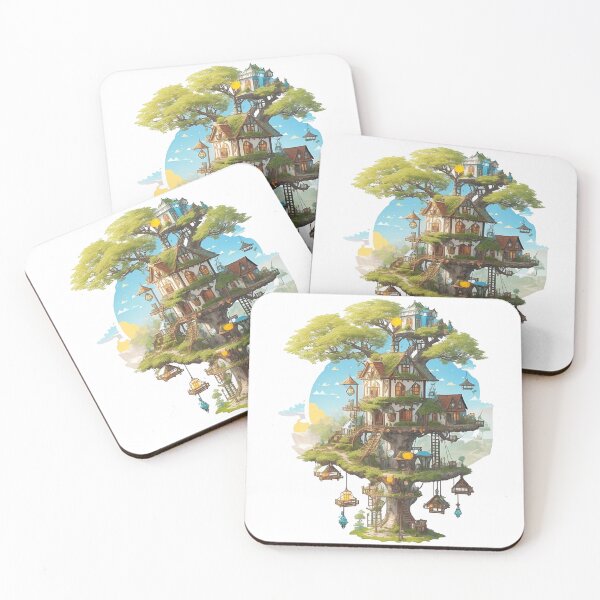 Item preview, Fairytale Treehouse designed and sold by mukraker.