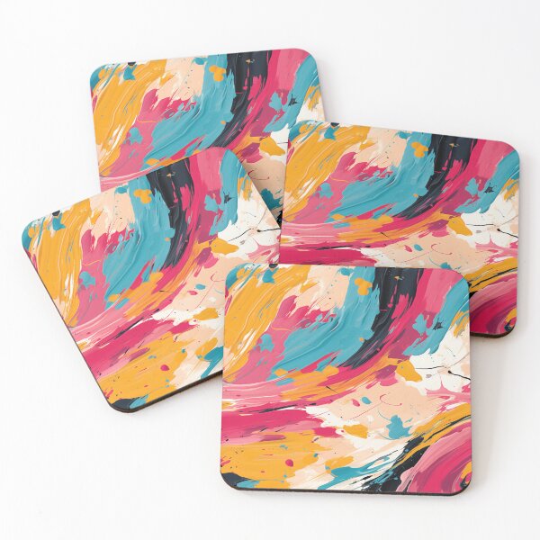 Item preview,  "Burst of Creativity: Dive into a Universe of Abstract Brushstrokes that Capture the Essence of Art" designed and sold by SBD-Shop.