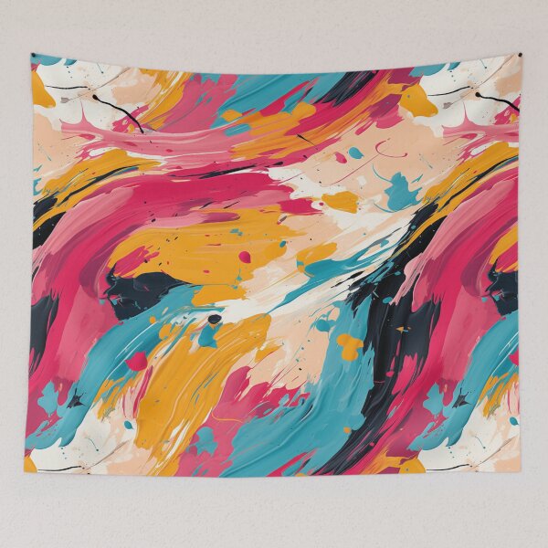 Item preview,  "Burst of Creativity: Dive into a Universe of Abstract Brushstrokes that Capture the Essence of Art" designed and sold by SBD-Shop.