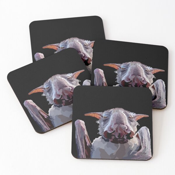 Item preview, Hammerhead Bat Abstract Impressionist Digital Art designed and sold by Lartheviking.