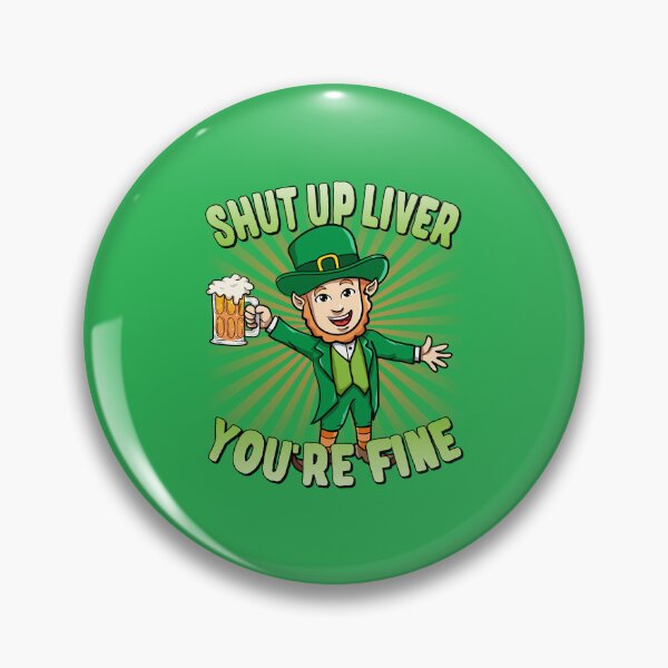 Artikelvorschau, Halt die Klappe, Leber, dir geht es gut, Koboldbier trinkt St. Patricks Day entworfen und verkauft von flippinsg.