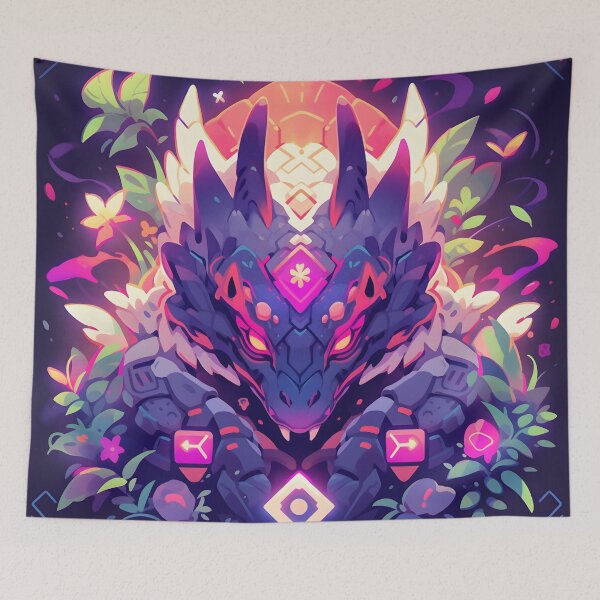 Item preview, The wave of the game dragon heads designed and sold by HydraDreams.