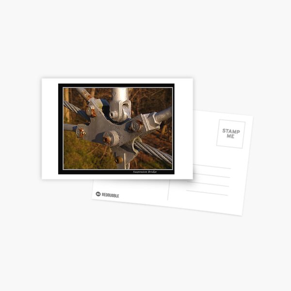 Suspension Bridge Postcard