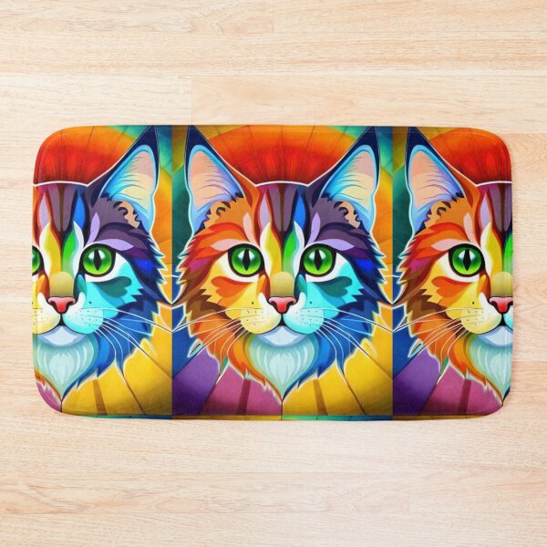 Item preview, Multicolored Cat designed and sold by Isalumw.