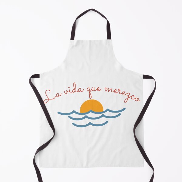 Item preview, The life I deserve, Spanish phrase, a gift for students of Spanish or lovers of Hispanic culture, summer, and travel. designed and sold by SpanishStore.