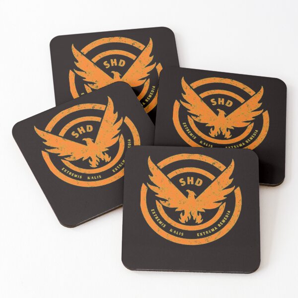 Item preview, The Division SHD Logo Distressed Orange designed and sold by ChristLeconte.