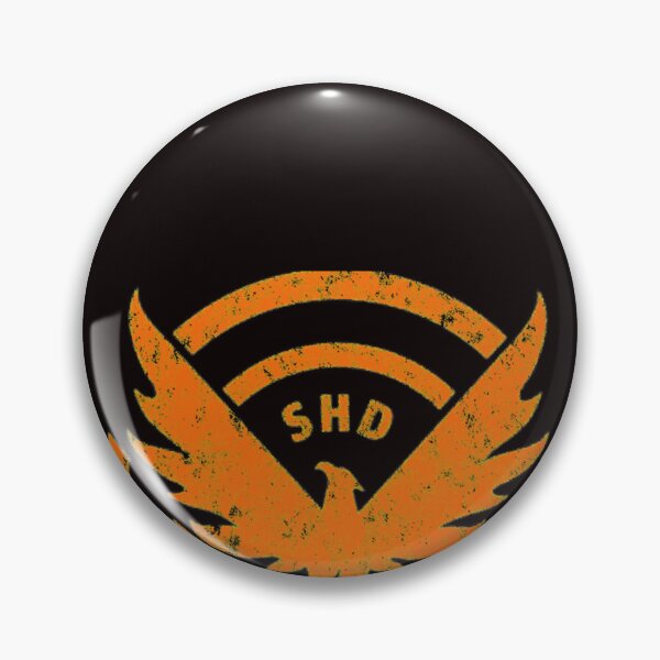 Item preview, The Division SHD Logo Distressed Orange designed and sold by ChristLeconte.