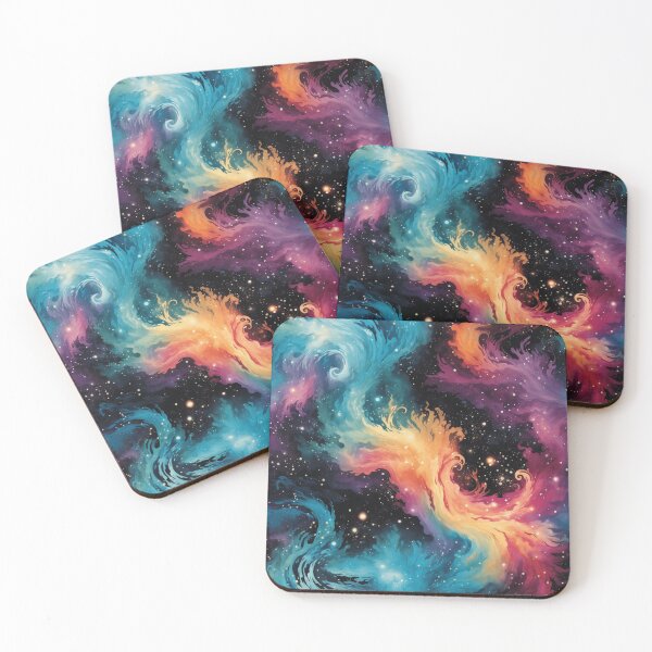 Item preview,  "Explosive Universe: Dive into a Cosmic Journey of Vibrant Colors and Mystery" designed and sold by SBD-Shop.