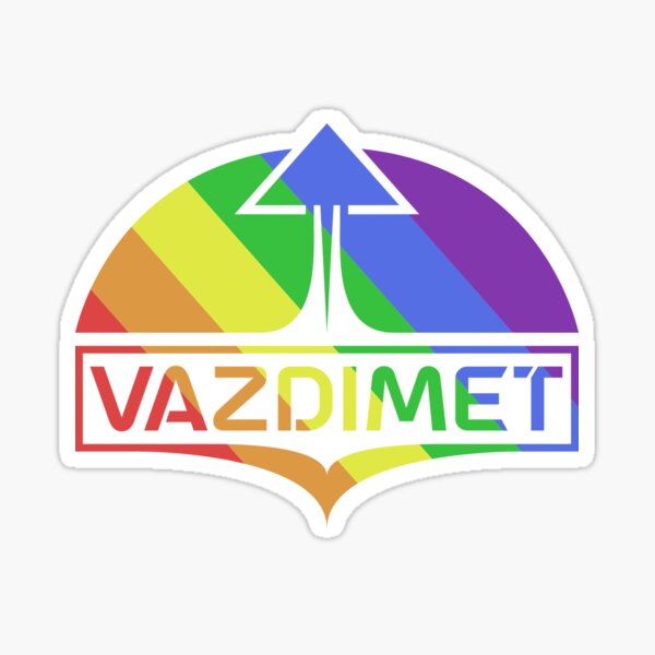 Vazdimet Logo Pride Sticker