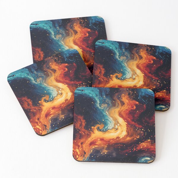 Item preview,  "Cosmic Burst: Immerse Yourself in an Exploding Universe of Vibrant Colors and Mystery" designed and sold by SBD-Shop.
