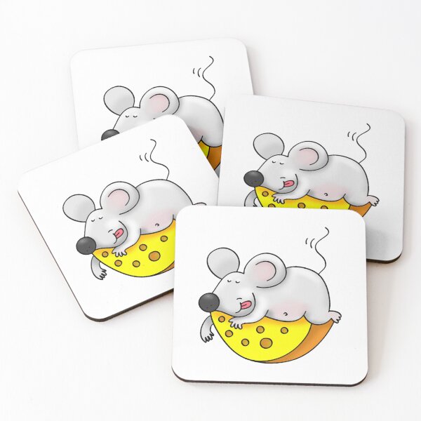 Item preview, I Dream of Cheese - Funny Mouse Sleeping on Cheese designed and sold by nhammat2.