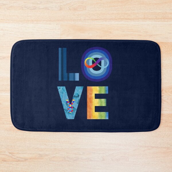 Item preview, In April We Wear Blue Autism Awareness with Love for women designed and sold by nhammat2.