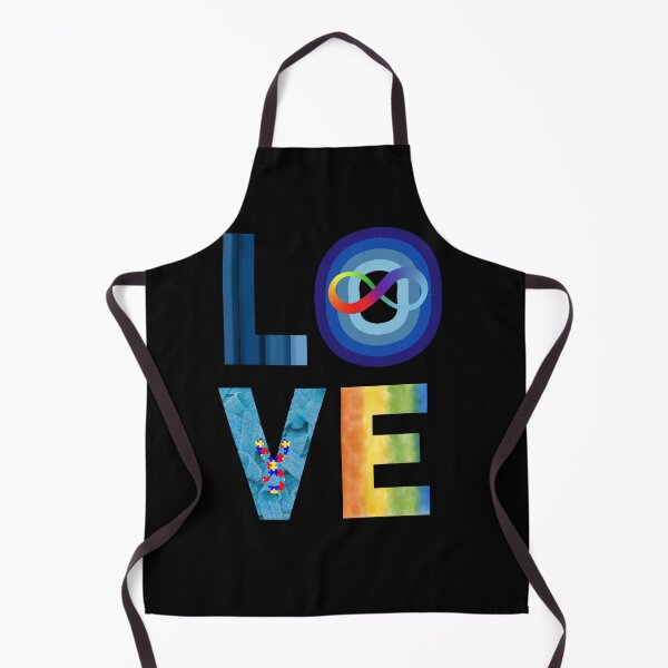 Item preview, In April We Wear Blue Autism Awareness with Love for women designed and sold by nhammat2.