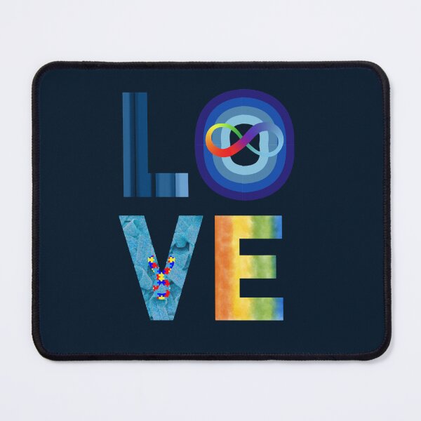 Item preview, In April We Wear Blue Autism Awareness with Love for women designed and sold by nhammat2.