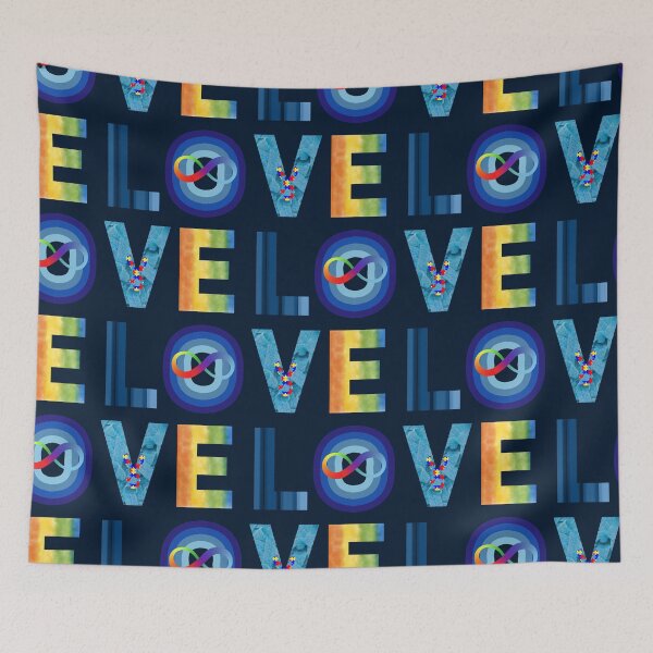 Artikelvorschau, Im April tragen wir Blue Autism Awareness with Love für Frauen entworfen und verkauft von nhammat2.