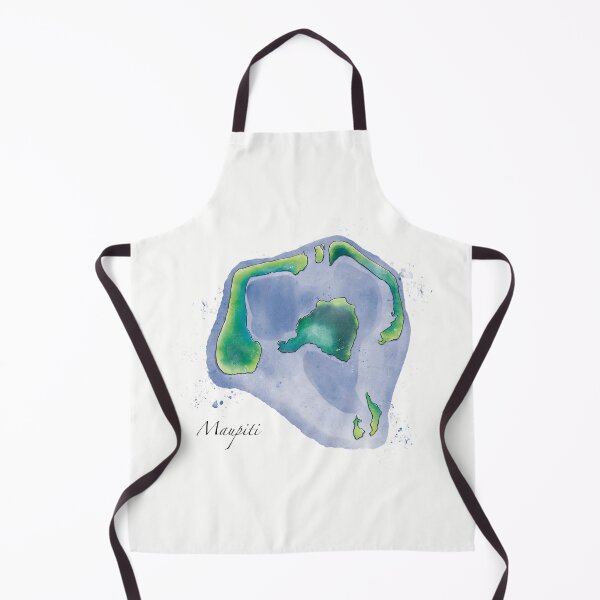 Item preview, Maupiti watercolor designed and sold by oravaart.