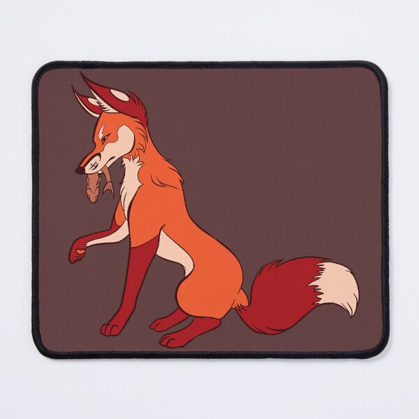 Item preview, Fox with Fish designed and sold by DragonJaw.