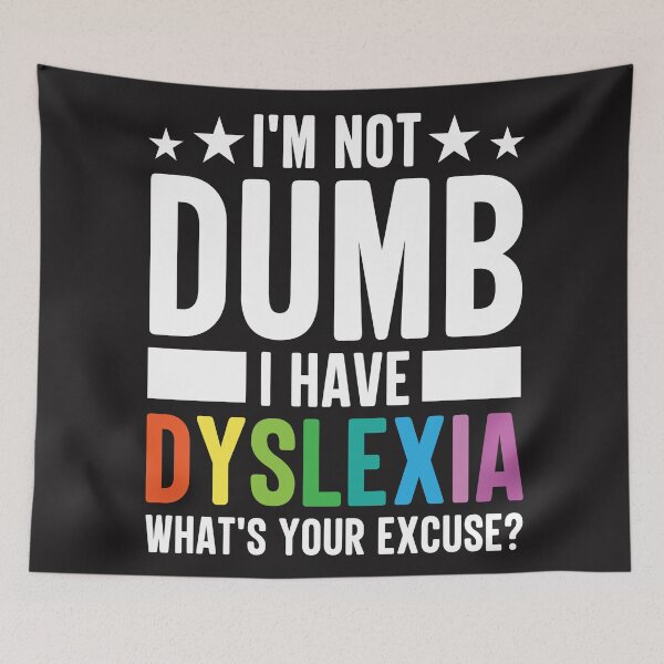 Item preview, SUPPORTING CHILDREN WITH DYSLEXIA T-SHIRT designed and sold by Rebekkahsdesign.