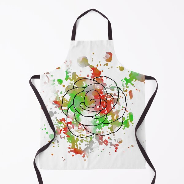 Item preview, Christmas Rose Splatter designed and sold by abstractwhimsy.