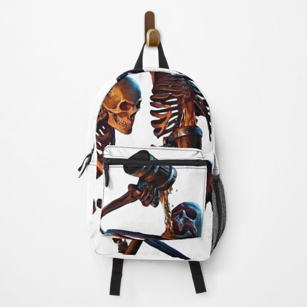 Item preview, Skeleton drinking beer designed and sold by Sabinho13.
