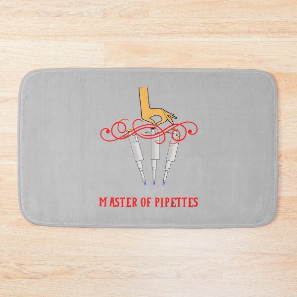 Item preview, MASTER OF PIPETTES FUNNY PIPETTE  Microbiology MEDICAL LABORATORY SCIENTIST   designed and sold by Hanharta.