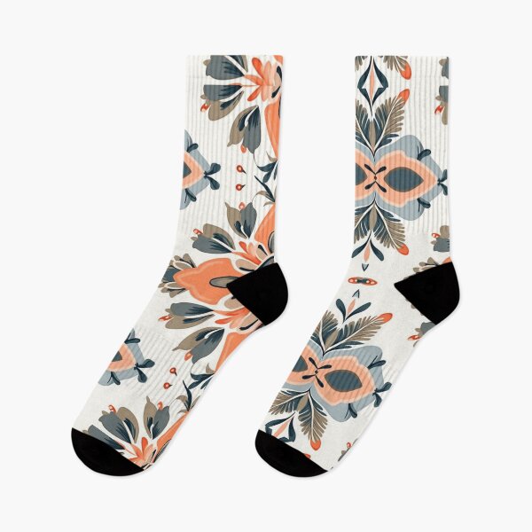 Item preview, Symmetrical bohemian print, symmetrical boho pattern designed and sold by wemucoart.