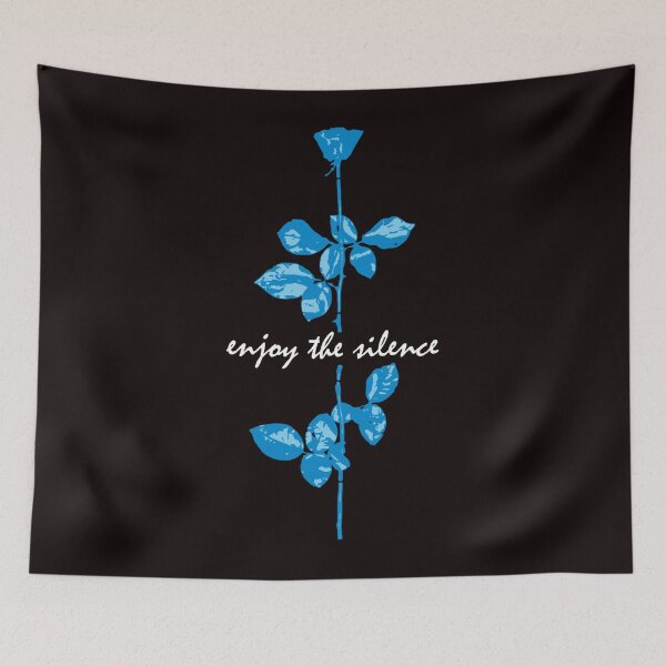 Item preview, Enjoy The Silence Blue designed and sold by DavJoubert.