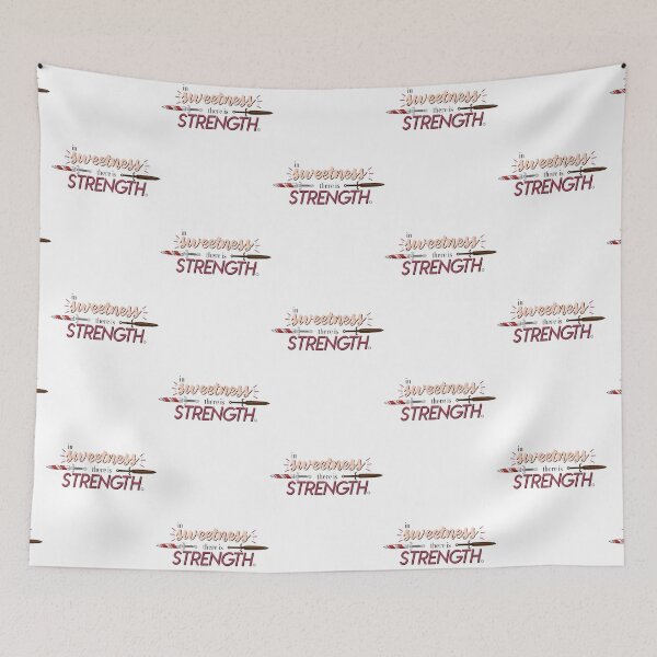 Item preview, In sweetness there is strength - A Crown of Candy quote designed and sold by christianyandre.