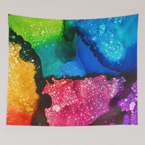 Item preview, Rainbow waves designed and sold by nikkeetah.
