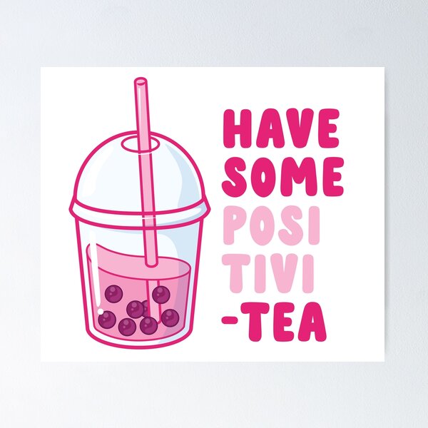 Bubble Tea Puns Posters for Sale