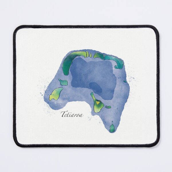Item preview, Watercolor of Tetiaroa designed and sold by oravaart.