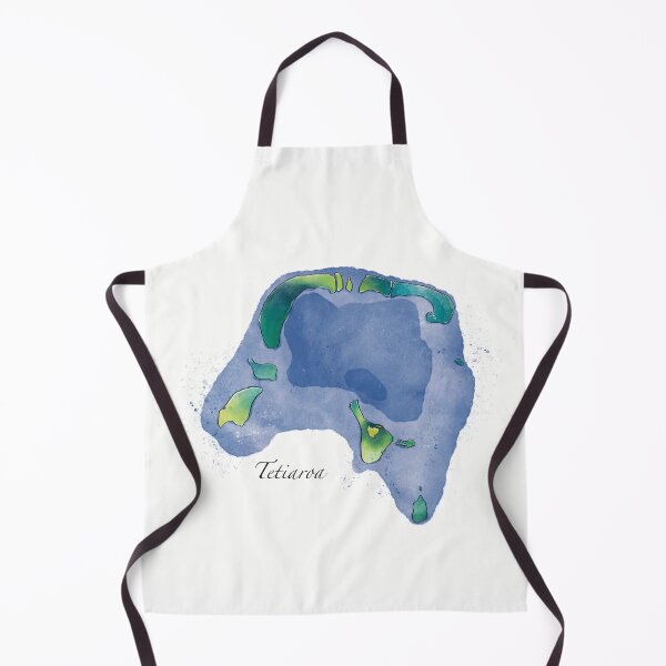 Item preview, Watercolor of Tetiaroa designed and sold by oravaart.