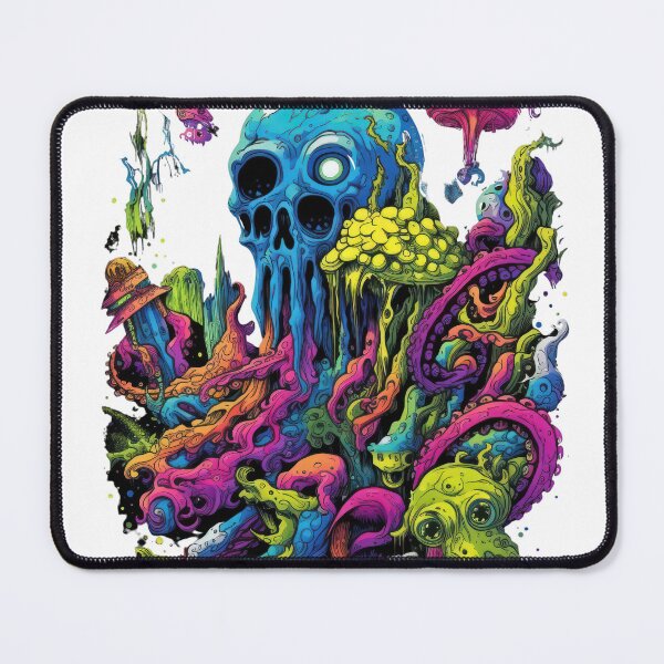 Item preview, Exploring the mesmerizing depths of the ocean on a deep sea acid trip designed and sold by cafegrafis.