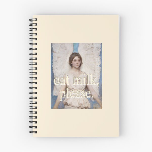 Item preview, Oat Milk, Please. Angel  designed and sold by ellanely.