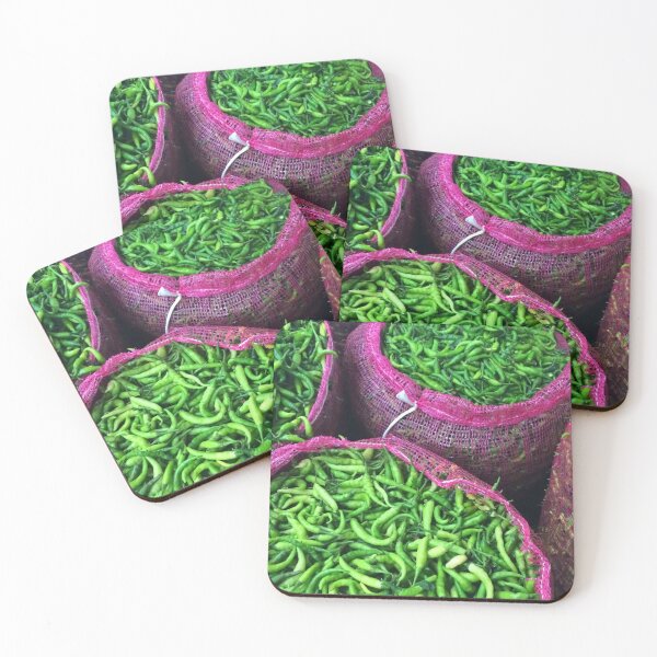 Item preview, Green Chilli's at the market designed and sold by DropBearStudio.