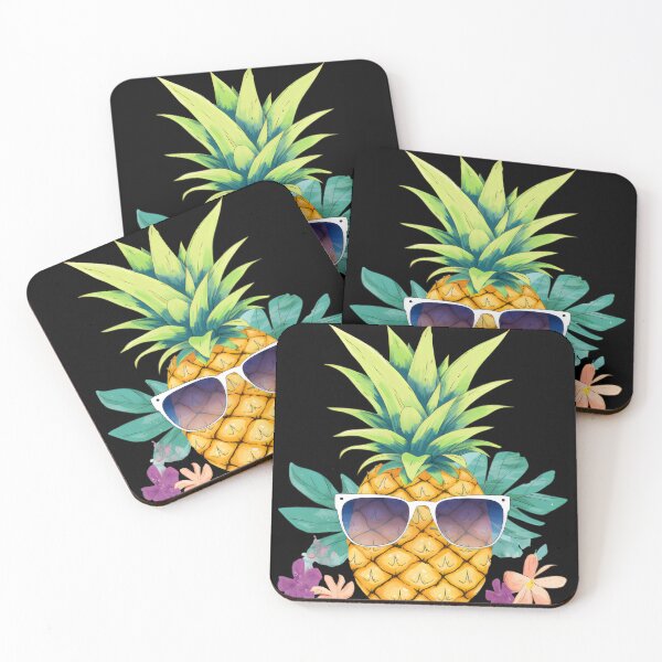 Item preview, Pineapple Sunglasses Beach Hawaiian Holidays Tropical Summer designed and sold by farhanhafeez.