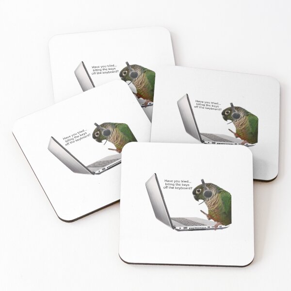 Item preview, Tech Support Birb designed and sold by 2-green-floofs.