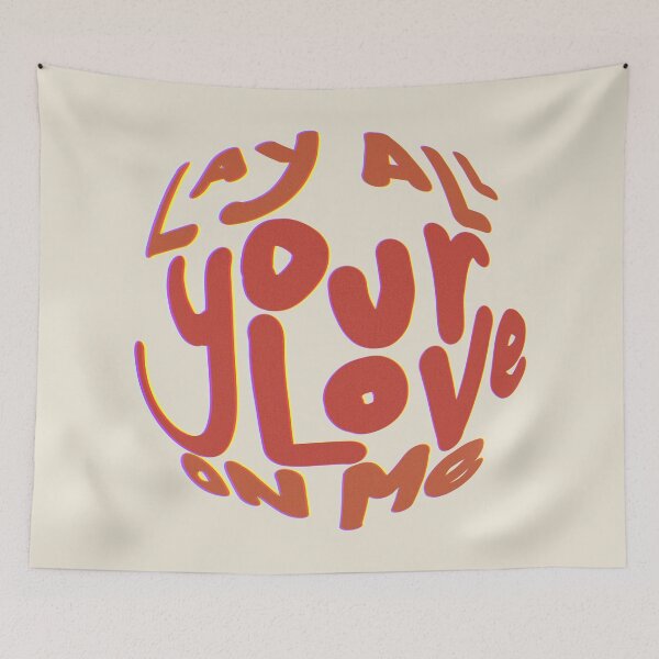 Item preview, lay all your love on me warped - mamma mia designed and sold by renmei-studios.