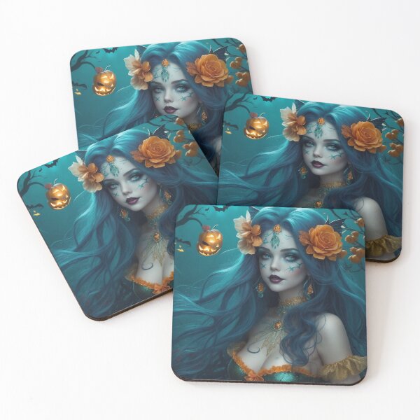 Artikelvorschau, Magische Halloween-Ondine von Sirenas Merfolk und Litt Mermaid World entworfen und verkauft von SirenasWorld.