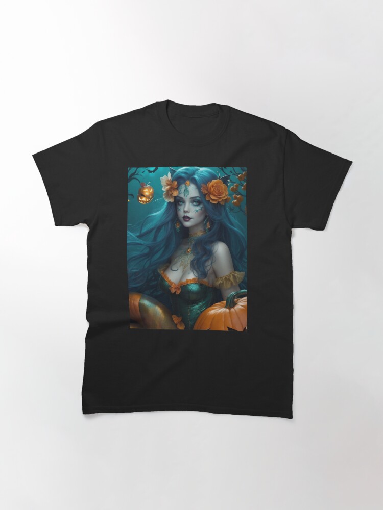 Disover Magical Halloween Ondine from Sirenas Merfolk and Litt Mermaid World Classic T-Shirt