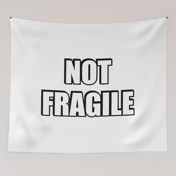 Item preview, Not fragile like a flower fragile like a bomb designed and sold by Inspirationmotivation.